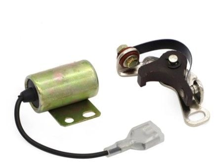 Condenser & Points Set for Honda ATC90 CT90 CM91 Contact Breaker Tune Up Kit Denso 30250-052-000