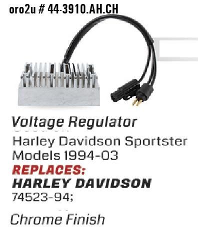 REGULATOR HARLEY DAVIDSON, 74523-94, SPORTSTAR 94-03, AHD6010-C - Image 6