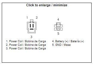 REGULATOR 12V / 20A SUZUKI GN125 GZ250, ASU6020, 32800-29B00 / SH572A-12, ROAD - Image 2