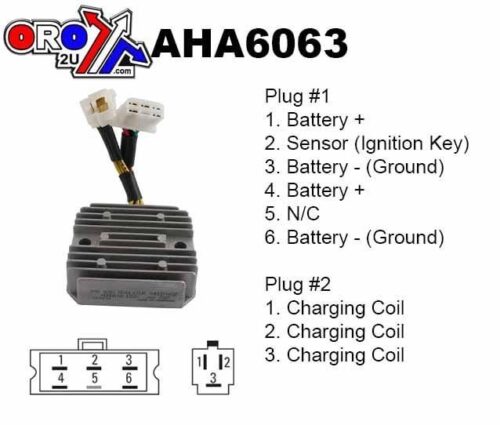 REGULATOR Honda NX650, ARROWHEAD AHA6063