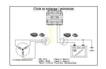 REGULATOR 12v / 50A 5 WIRE UNIVERAL, DZE 02449-04 REG 2449 MOSFET TREE PHASE