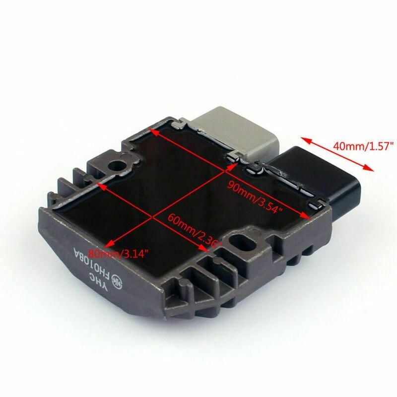 VOLTAGE REGULATOR HON/YAM, AHA6058 219-800-252 31600-HP0-A01 31600-HR0-F01 1D7-81960-01-00, TRX 680cc F (2006-2014) 2009-14 GRIZZLY 550 EPS 2006-14 GRIZZLY 700 EPS - Image 5