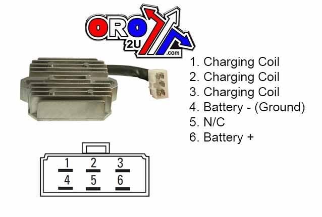 REGULATOR SUZUKI 32800-33E00, 32800-44D10, ESP2312, ASU6012, ATV ROAD ASU6012, AT-01217 - Image 3
