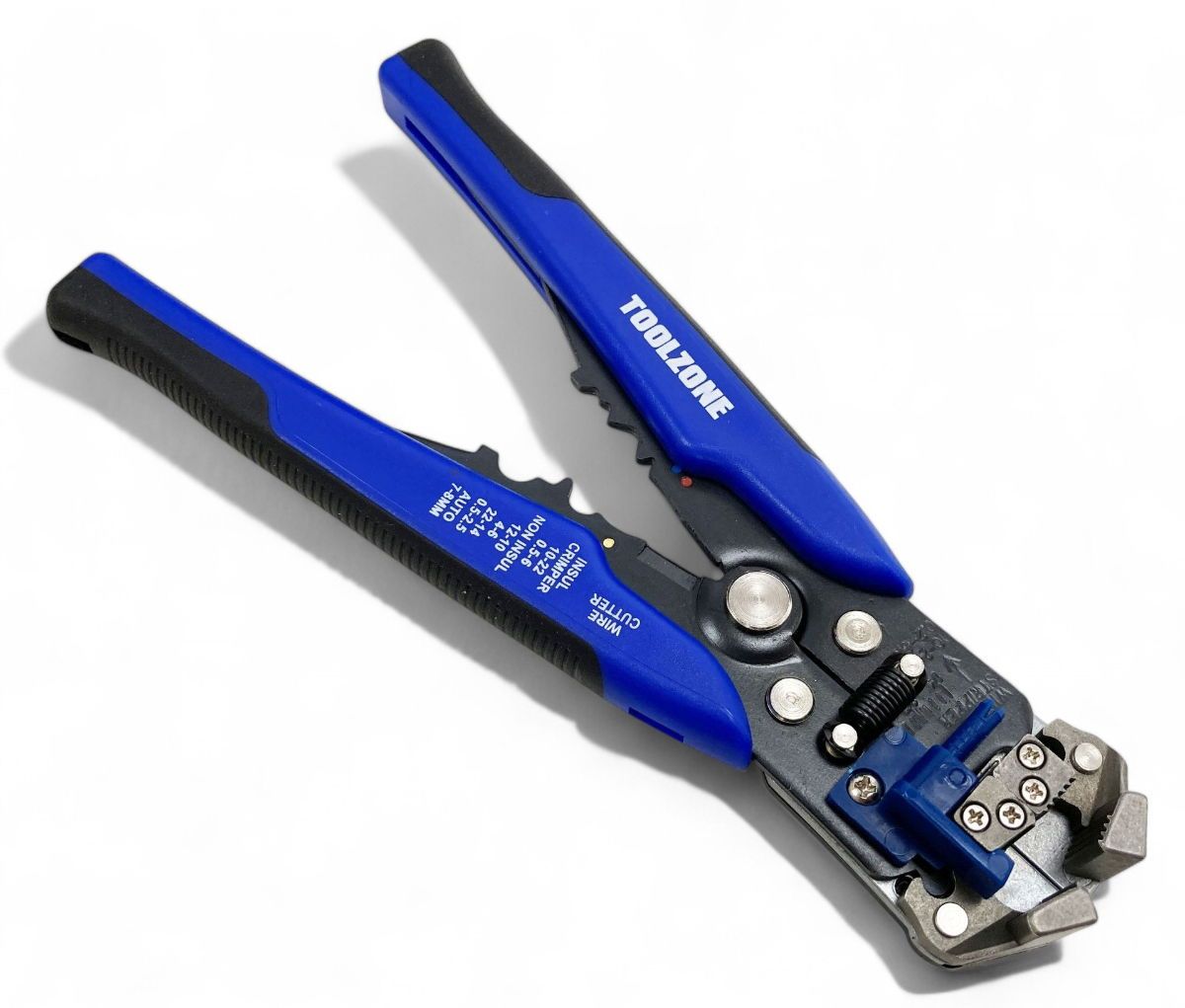 AUTO STRIPPER AND CRIMPER 10-24 awg 0.13-6.0mm² BLUE - TOOLZONE KDPPL256 - Image 5