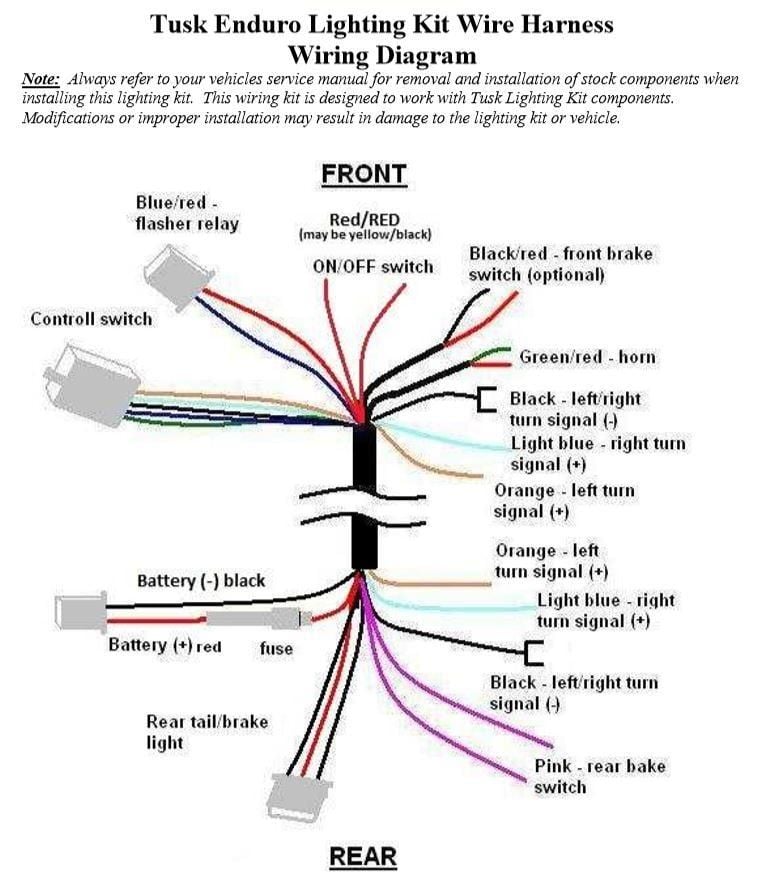 WIRING LOOM LIGHTS MOTORCYCLE, Wire harness - Image 3