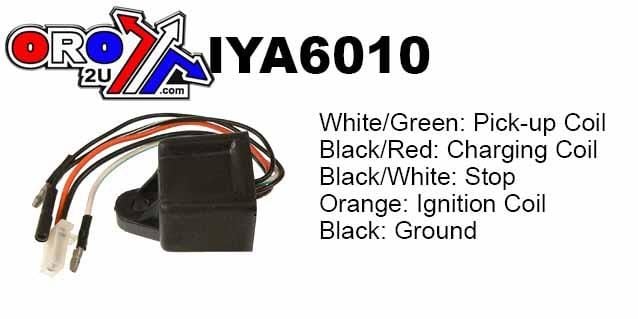 CDI UNIT BOX YAM V80D 1994, ARROWHEAD IYA6010, 4GC-85540-01-00, 4GC-85540-10- - Image 3