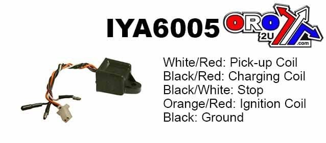 CDI UNIT BOX YAM YA90, ARROWHEAD IYA6005, 3VR-20810-00-00, 3VR-85540-01-