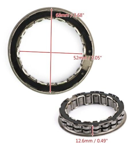 STARTER CLUTCH ONE WAY 2006-2020 KAWASAKI EX650 NINJA VERSYS VULCAN S 13194-1085 - Image 2