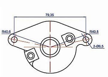STARTER MOTOR SCOOTER 200cc, SIFAM, IND207