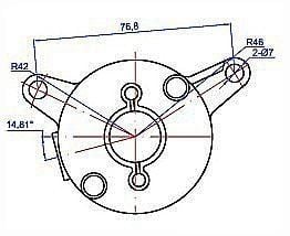 STARTER MOTOR YAMAHA 125, SIFAM, IND200