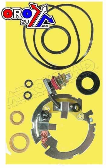 PARTS KIT STARTER MOTOR, HON YAM SUZ KAW ARCTIC CAT, SMU9102 ATV ROAD