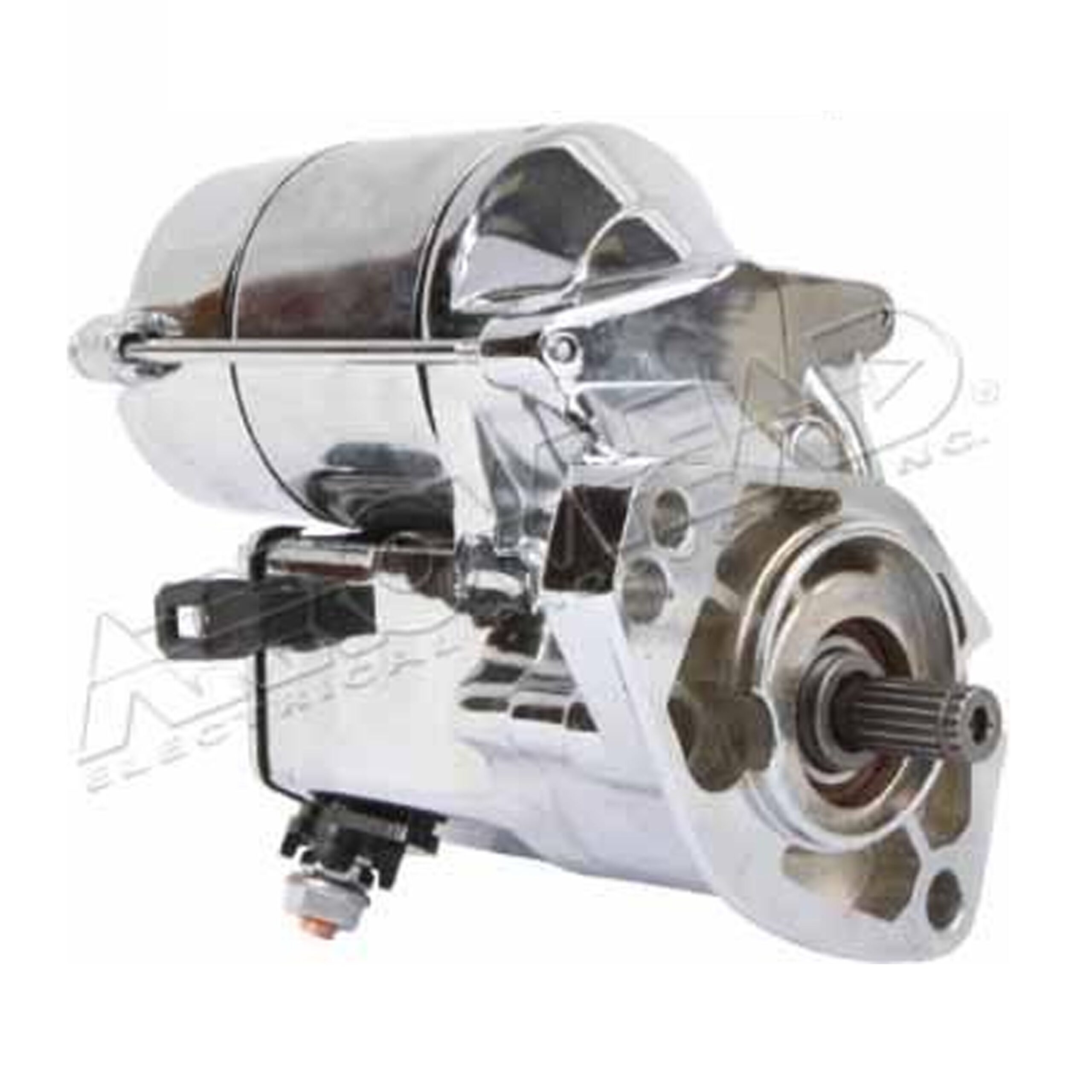 STARTER MOTOR HD 1.4 KW 89-06, HARLEY DAVIDSON, CHROME, ARROWHEAD SHD0006-C