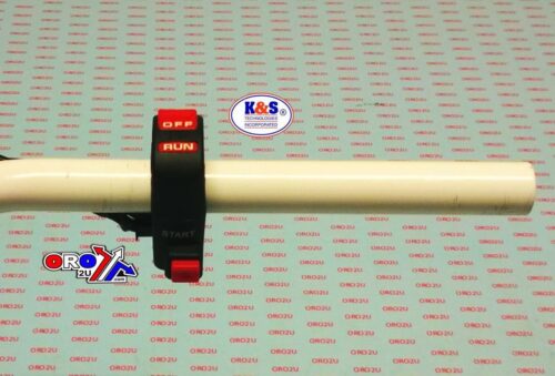 SWITCH STARTER / STOP KILL LH, HONDA 35013-MY6-670, K&S 12-0202