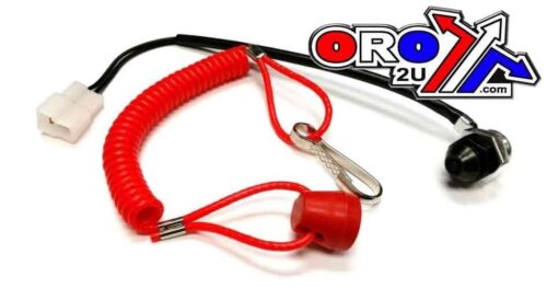 SWITCH KILL TETHER LINE, K&S 12-0100P [PANEL MOUNT]