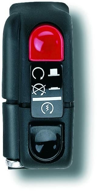 LIGHT SWITCH UNIVERSAL BLACK, DOMINO 0351AB.9A.04-00 - Image 2