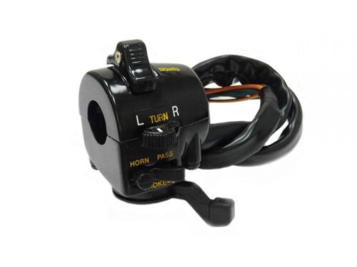HANDLEBAR SWITCH – LEFT, 46091-047 KAWASAKI 1973 H1-D 1974 H1-E 1975 H1-F 1975 H2-C (MACH IV) 1976 KH250-A5 1976 KH400-A3 19, MC-01A05