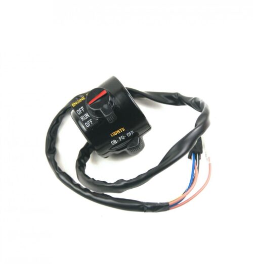 HANDLEBAR SWITCH RIGHT KAWASAKI1975-77 KH250 1972-75 MACH I 1972-75 MACH II 1975-78 KH40, 46132-025, MC-01A08