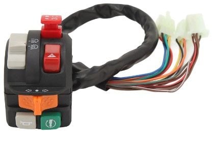MULTIFUNCTIONAL SWITCHES HORN HEADLIGHT TURN SIGNAL ELECTRIC START BUTTON