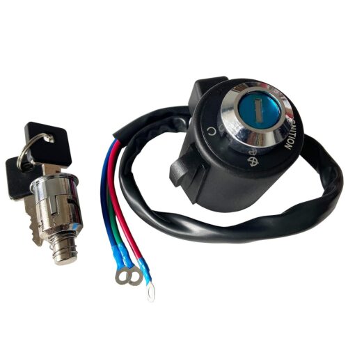 3 WIRE IGNITION SWITCH LOCK SET WITH 2 KEYS 1995-2003 HARLEY DAVIDSON SPORTSTER XL 883 1200 X48 72V