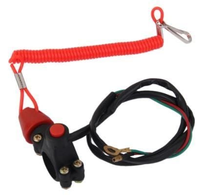 SAFETY TETHER STOP & KILL SWITCH OPEN CIRCUT 22mm 7/8" - Image 2