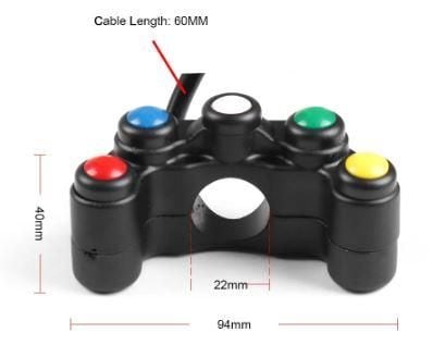 SWITCH 5 BUTTON UNIVERSAL - Image 2