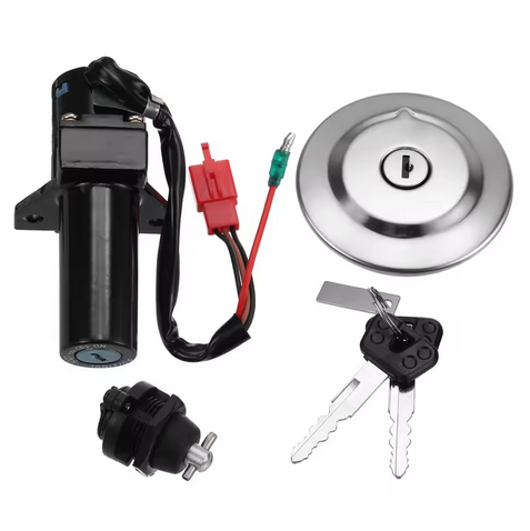 IGNITION SWITCH LOCK & TANK CAP YAMAHA YBR125 INJECTOR MODELS 3D9-Y8250-27
