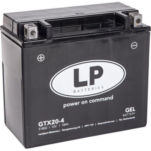 BATTERY LTX20-4 12V 18Ah GEL, LANDPORT 52013, MG LTX20-4, MG GTX20-4