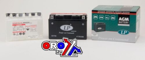 BATTERY LT7B-BS 12V 6.5Ah., LANDPORT Maintenance Free, (SAME AS YT7B-4) 50798 AGM, MA LT7B-BS