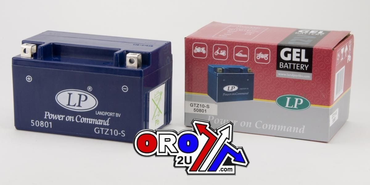 BATTERY GTZ10-S 12V 8.6Ah GEL, LANDPORT 50801, MG LTZ10-S, MG GTZ10-S
