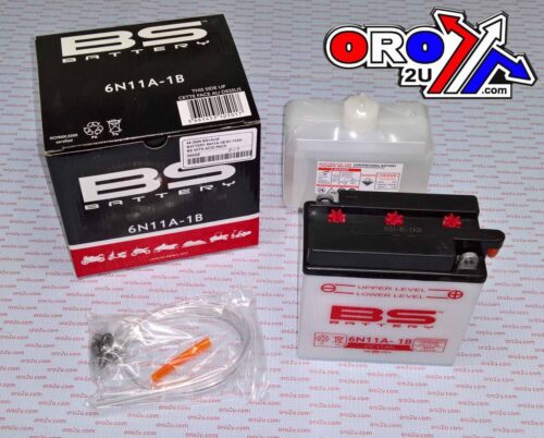 BATTERY 6N11A-1B 6V 11AH, BS WITH ACID PACK, 310501, BS-6N11A-1B