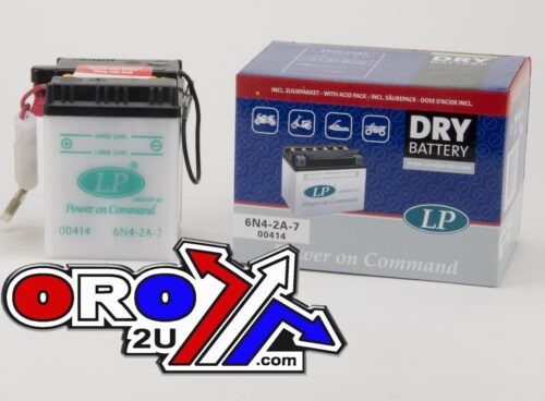 BATTERY 6N4-2A-7 6V 4AH DRY ROAD, MC MB 6N4-2A-7