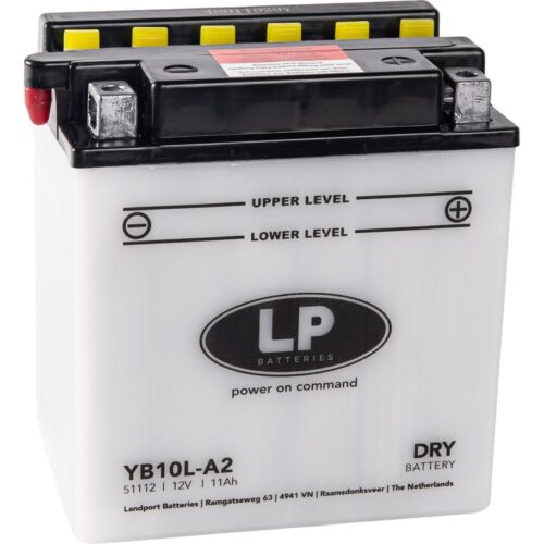 BATTERY YB10L-A2 12v 11Hh DRY, LANDPORT 51112, ROAD, MC