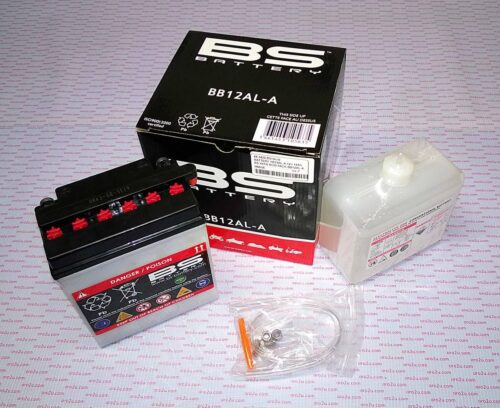 BATTERY YB12AL-A 12V 12Ah., BS WITH ACID PACK BB12AL-A, 310563, BS-BB12AL-A
