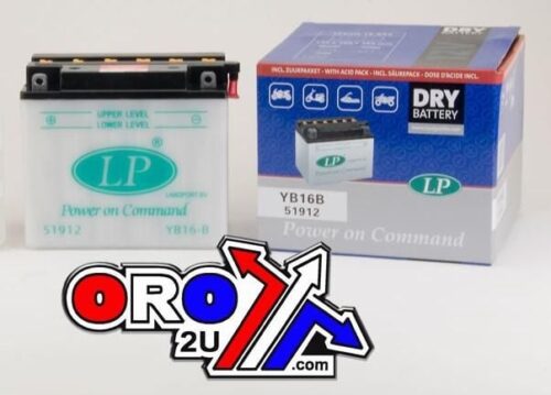 BATTERY LB16B 12V 16Ah. DRY, LANDPORT 51912, MB YB16B