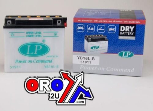 BATTERY YB16L-B 12V 19Ah. DRY, LANDPORT 51911, MB YB16L-B