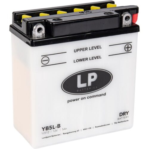 BATTERY YB5L-B 12V 5Ah. DRY, LANDPORT 50512, MB YB5L-B