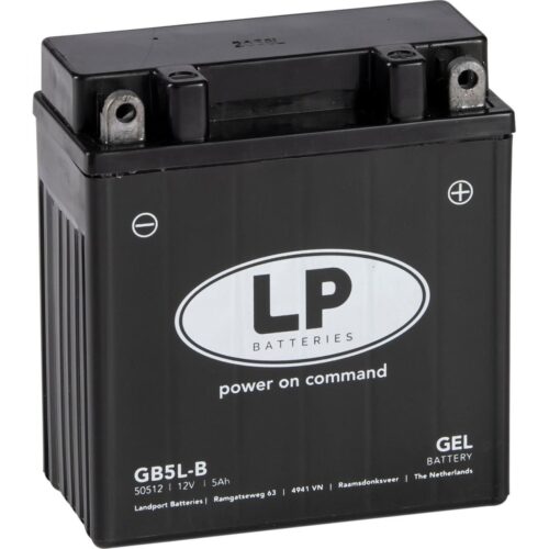 BATTERY LB5L-B 12V 5Ah. GEL, LANDPORT 50512, MG LB5L-B, YB5L-B, (SAME AS YGB5L-B) MG GB5L-B, MG LB5-3