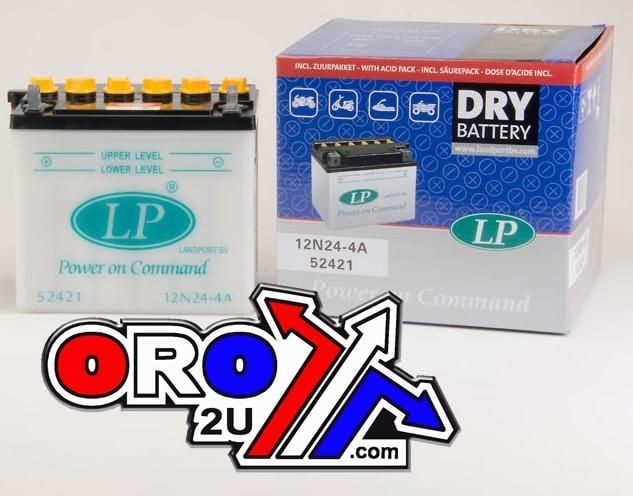 BATTERY 12N24-4A 12V 24Ah DRY, LANDPORT 52421, LB 12N24-4A - Image 2