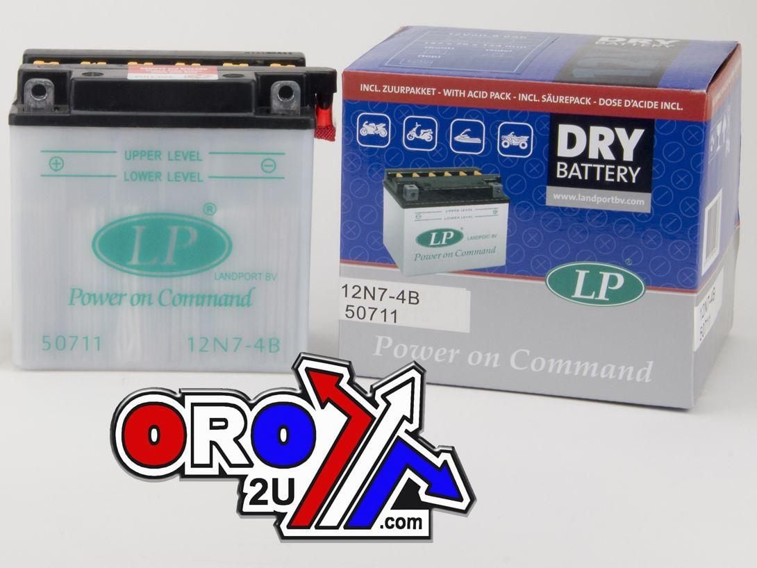 BATTERY 12N7-4B 12V 7Ah. DRY, LANDPORT 50711 MB 12N7-4B - Image 2