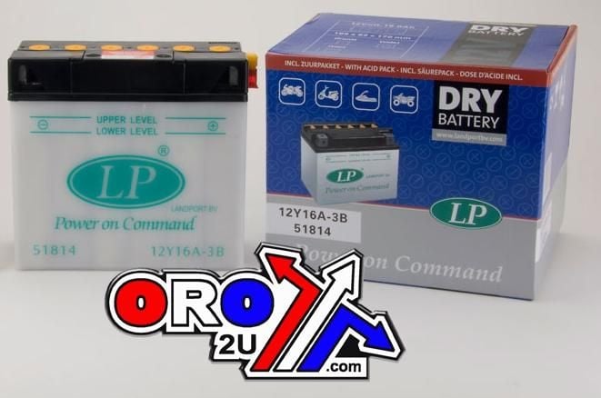 BATTERY 12Y16A-3B 12V 19Ah DRY, LANDPORT 51814 MB 12Y16A-3B - Image 2