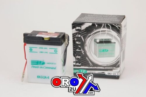 BATTERY 6N2-2A-6 6V 2Ah., LANDPORT 00297, ROAD, MC MB 6N2-2A-6