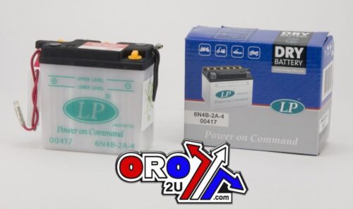 BATTERY 6N4B-2A-4 6V 4Ah, LANDPORT 00417, ROAD, MC MB 6N4B-2A-4