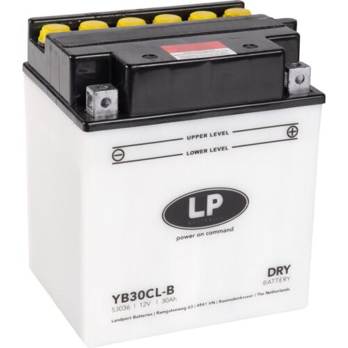 BATTERY LB30CL-B 12V 30Ah DRY, LANDPORT MB YB30CL-B, MD LB30CL-B, NO ACID
