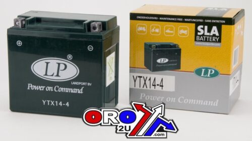 BATTERY LTX14-4 SEALED, LANDPORT 12V 12Ah, MB YTX14-4, MS LTX14-4