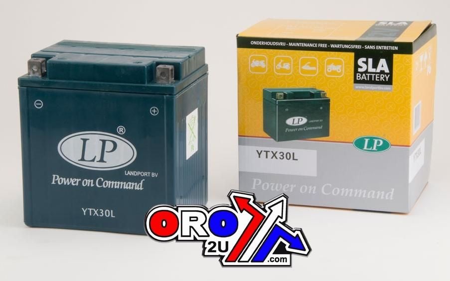 BATTERY LTX30L 12V SEALED, LANDPORT HARLEY-DAVIDSON, MB YTX30L, MS LTX30L - Image 2
