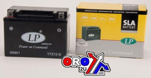 BATTERY LTZ12-S 12V SEALED, LANDPORT11.2Ah. 50901, MB YTZ12-S, MS LTZ12-S