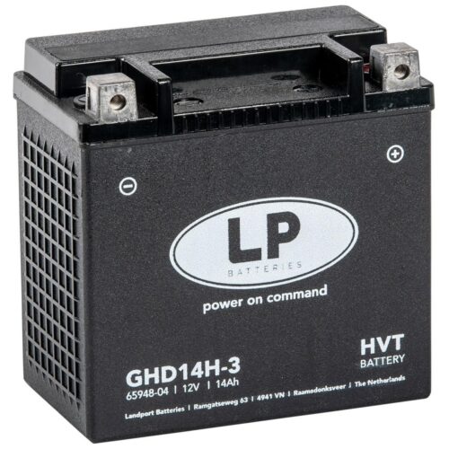 BATTERY LHD14H-3 HARLEY GEL, LANDPORT HARLEY DAVIDSON, MH HVTG14H-3, MG GHD14HL, GHD14HL-BS, MG LHD14H-3
