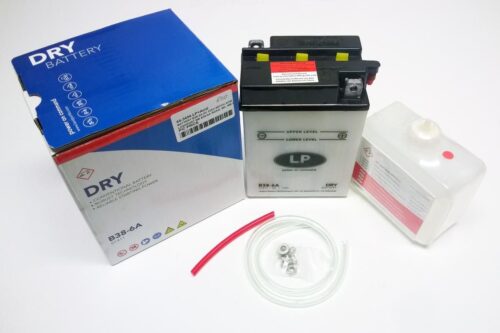 BATTERY B38-6A 6V 12Ah WITCH ACID, LANDPORT MB B38-6A ROAD, MC, MB B38-6A