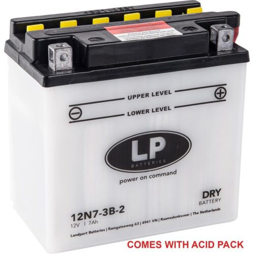 BATTERY 12N7-3B-2 12V 8Ah WITH ACID PACK, MA 12N7-3B-2