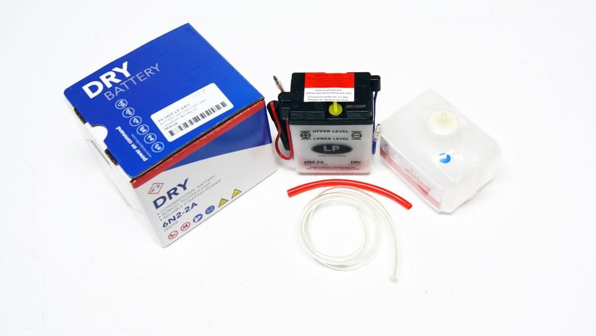 BATTERY 6N2-2A V 2Ah. DRY+ACID, LANDPORT MA 6N2-2A, ROAD, MC - Image 2